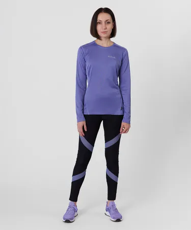 Футболка с длинным рукавом Workout R Женская (XL, 0800/thistle down, , , , , )