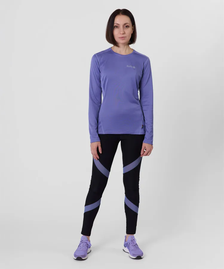 Футболка с длинным рукавом Workout R Женская (XL, 0800/thistle down, , , , , )
