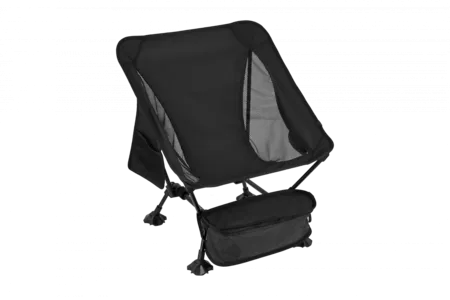 2405 ULTRALIGHT SQUARE LOW CHAIR кресло скл. (черный)