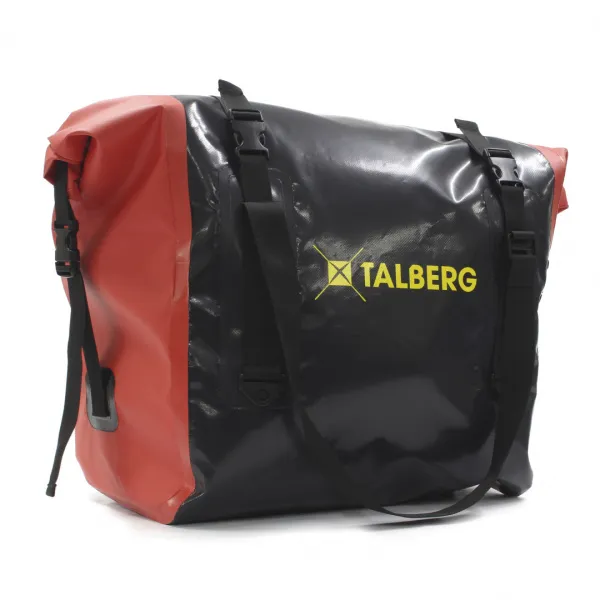 Talberg гермосумка с широким входом hunt dry bag pvc 90 (черный/василёк)