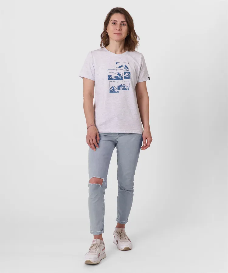 Футболка Sl Женская (XL, 7000/св.серый, , , , , )