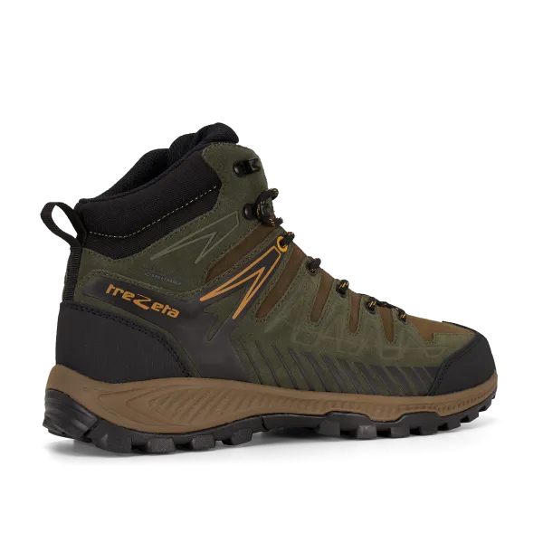 Ботинки THUNDER LEATHER MID WP (43.5, DARK GREEN / HONEY, , , , , )