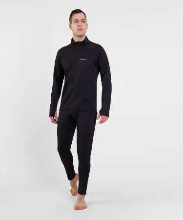 Первый слой кальсоны Active Warm II Мужские (XXL, 1000/черный, , , , )