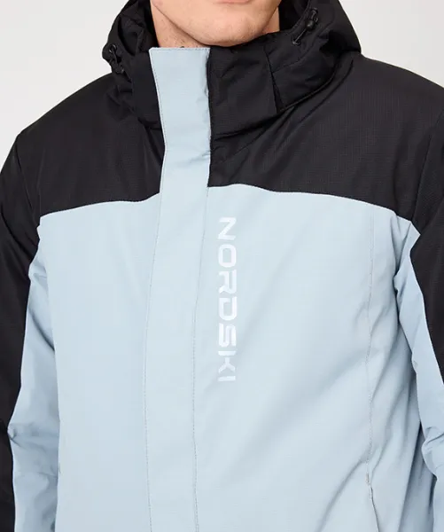 Утепленная куртка Nordski Mount Grey/Black (46/S, Grey/Black, , , , , )